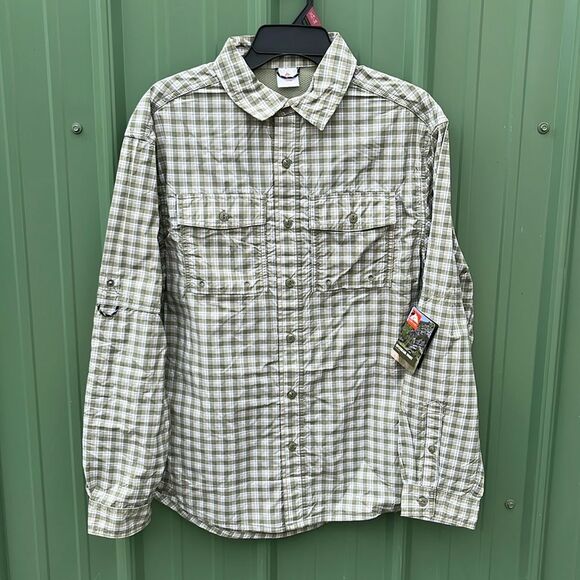 Men's Upstream Outdoor Shirt with Long Sleeves, UPF 50+, Size S - Picture 1 of 11